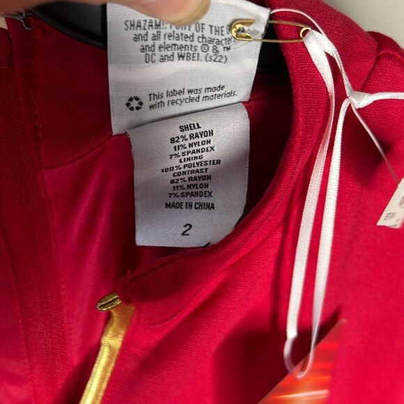 DC Comics Shazam! Fury Of The Gods Mary Cosplay Dress Plus Size 2 Nwt - Picture 6 of 9